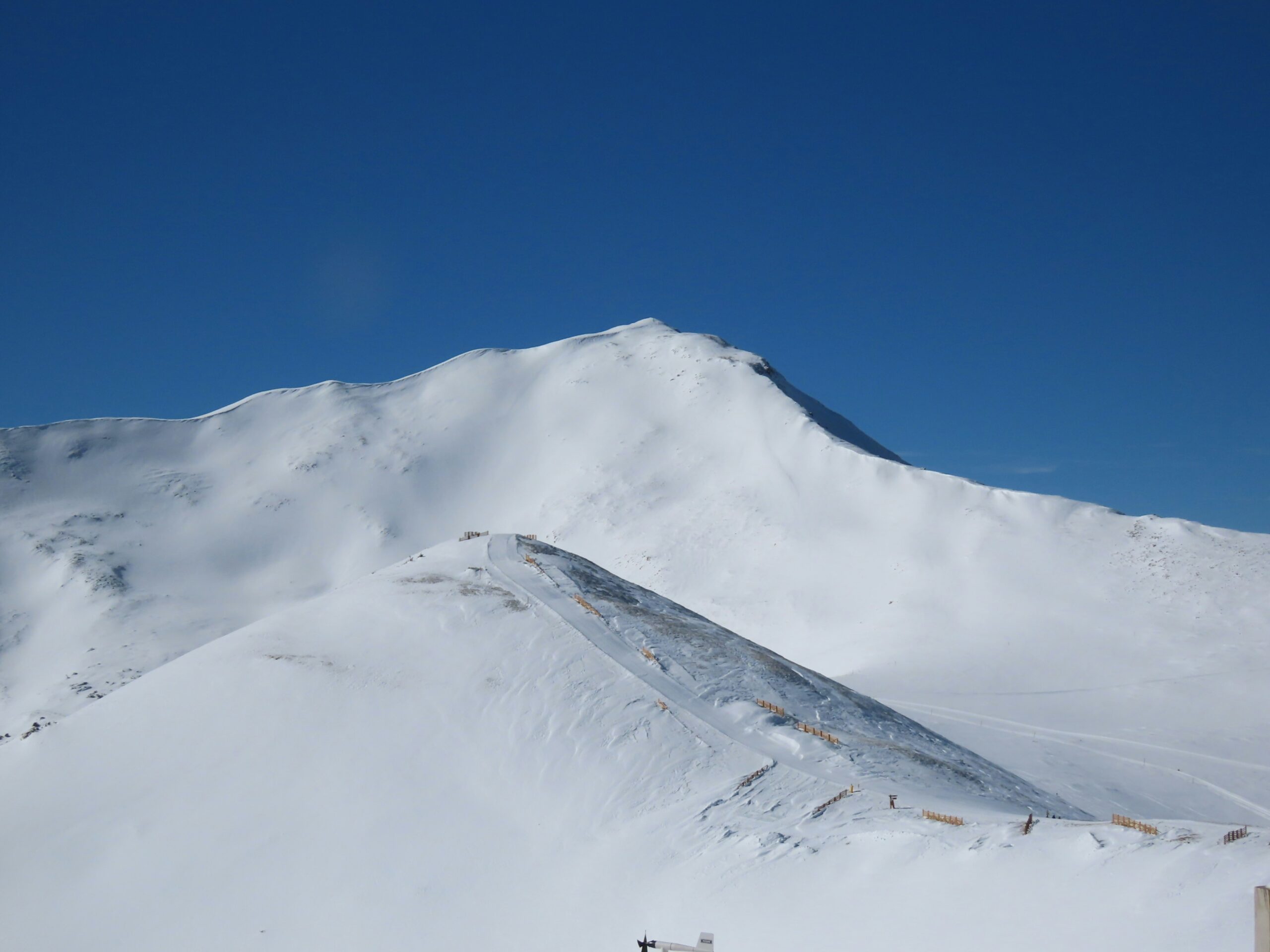 Skifahren im Frühling