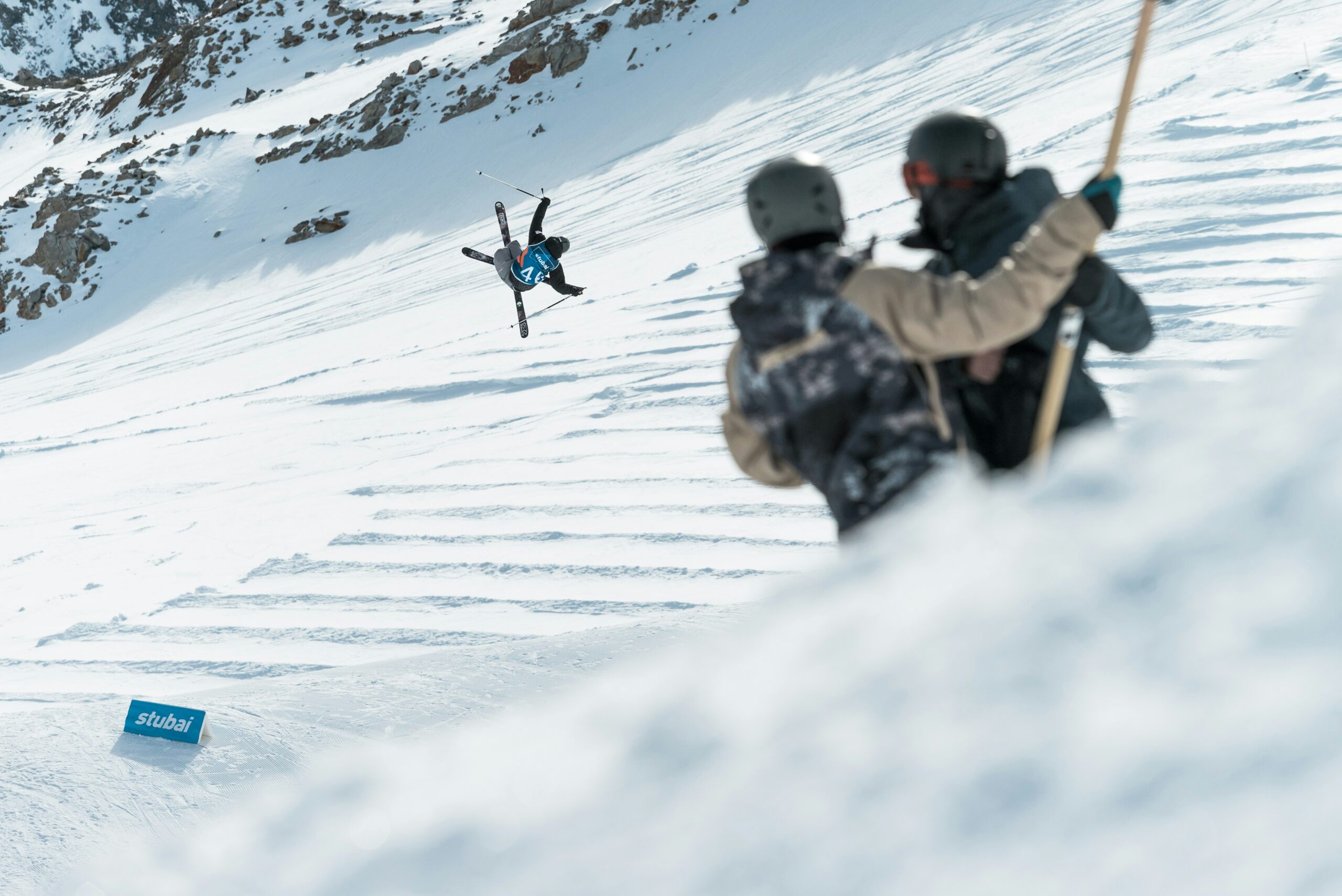 Skifahren im Frühling