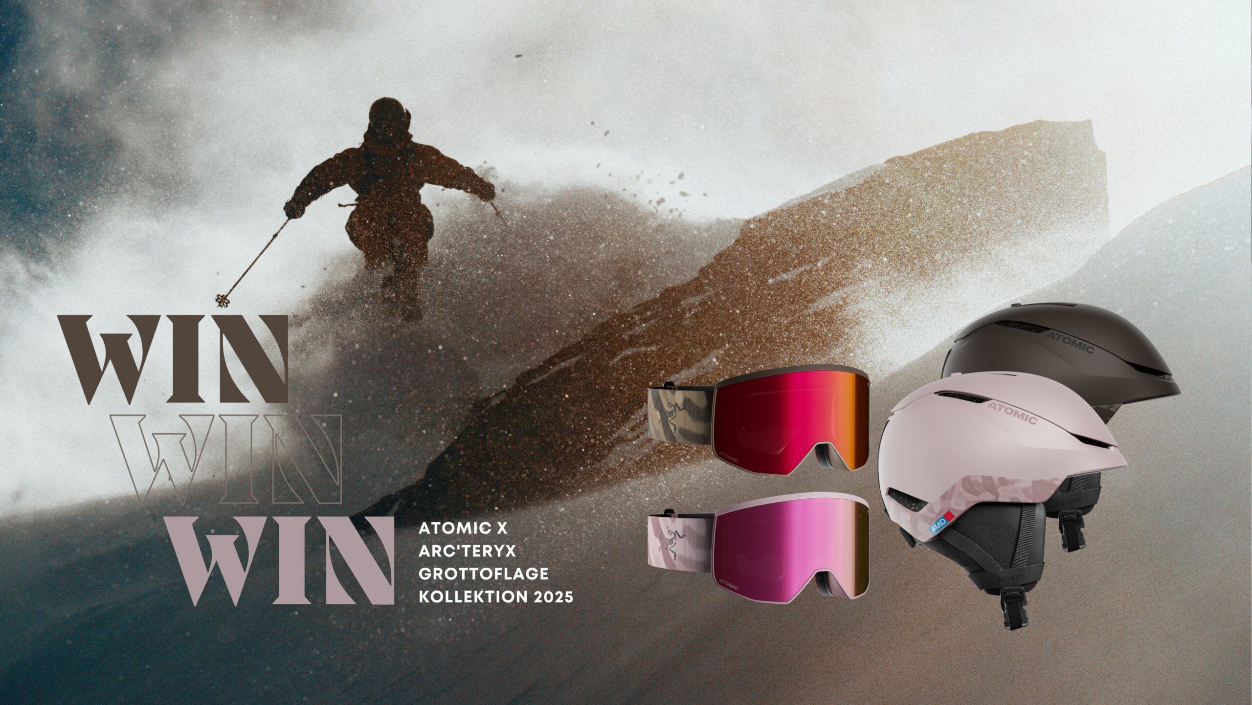 Atomic x Arc’teryx Grottoflage Collection 2025