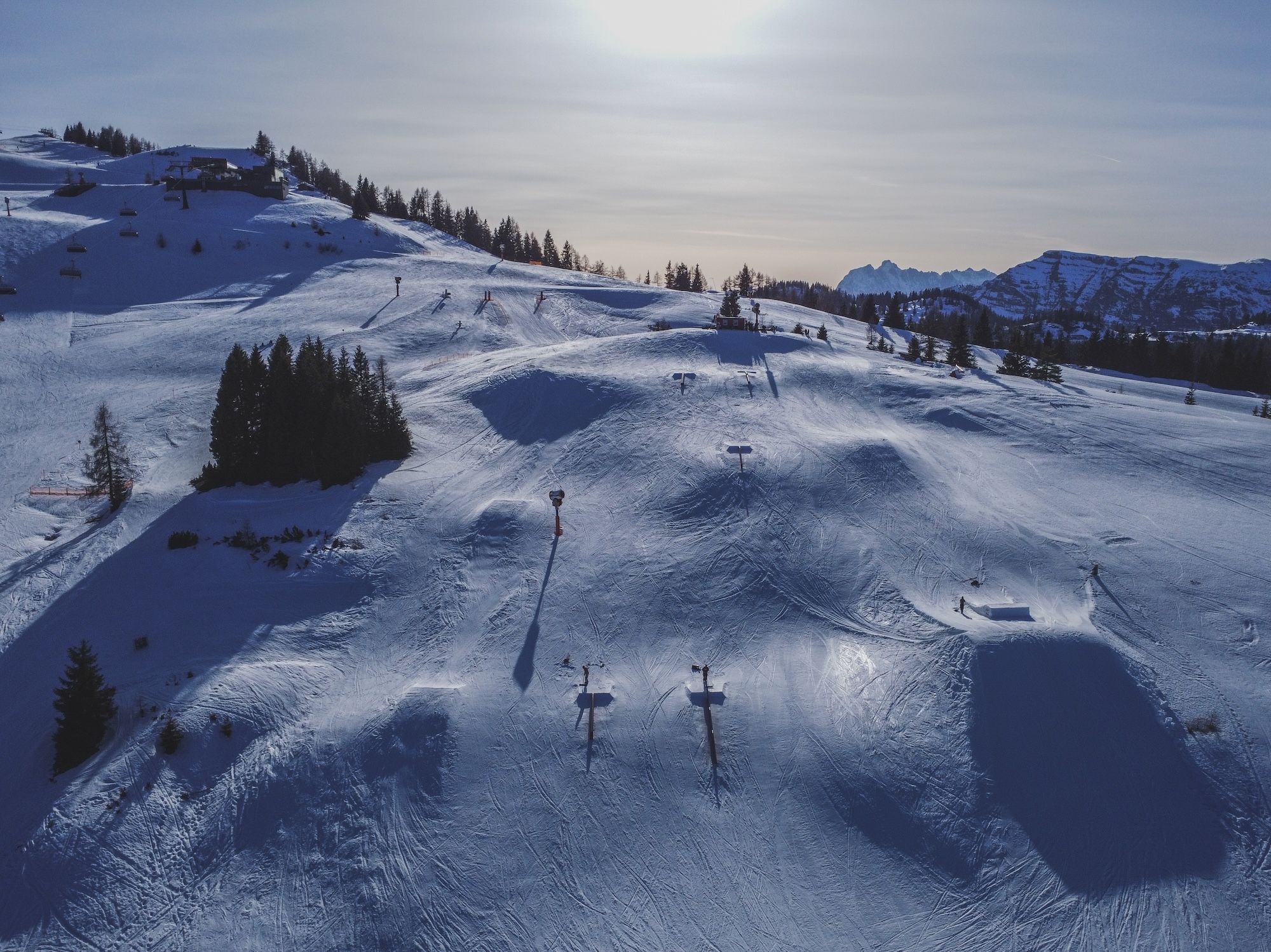 Snowpark Steinplatte