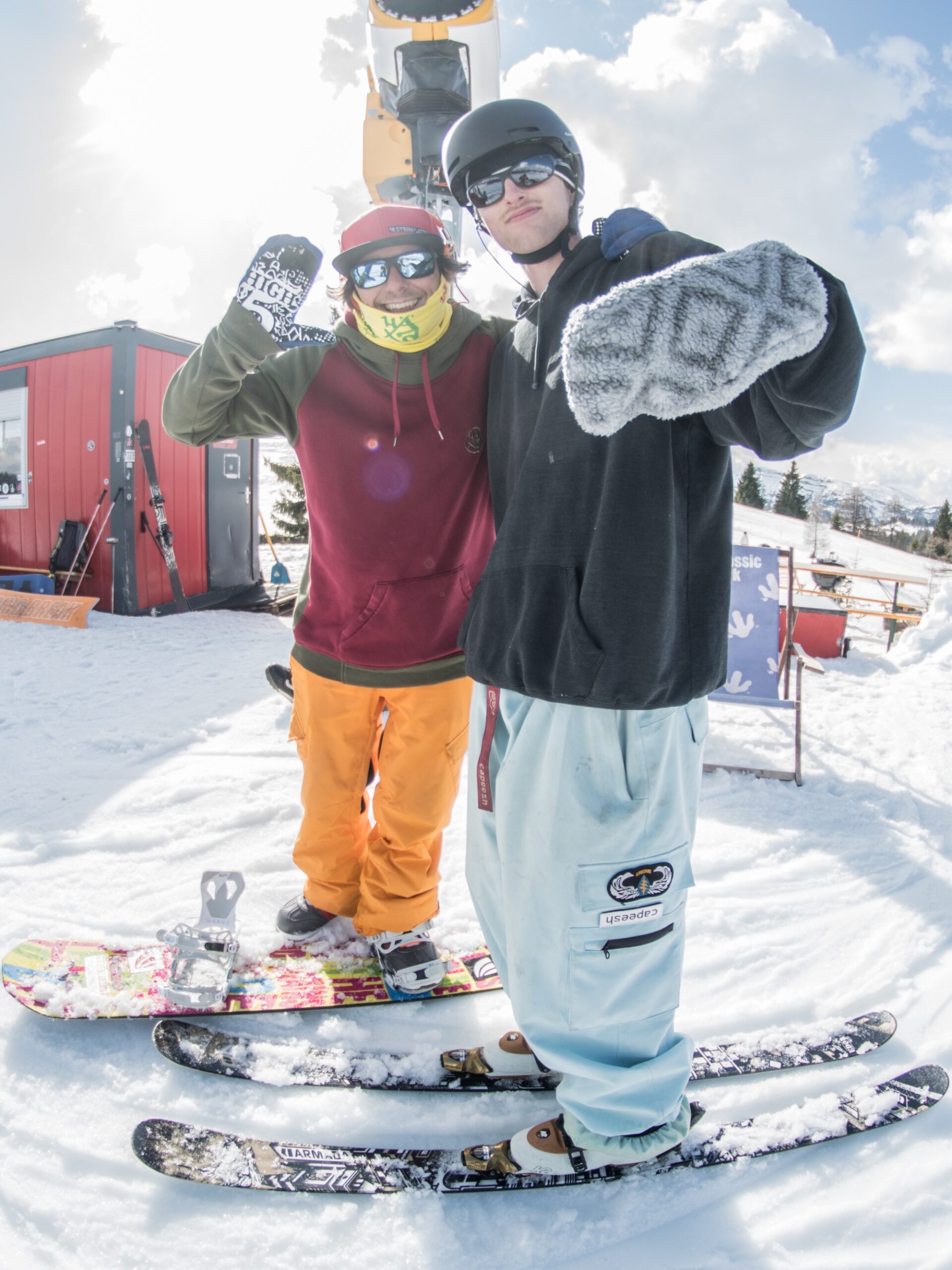 Snowpark Steinplatte