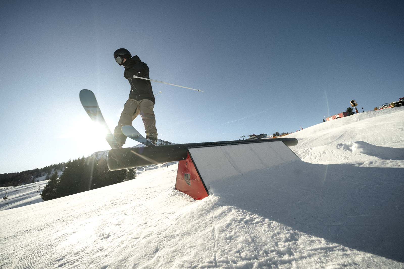 Snowpark Steinplatte