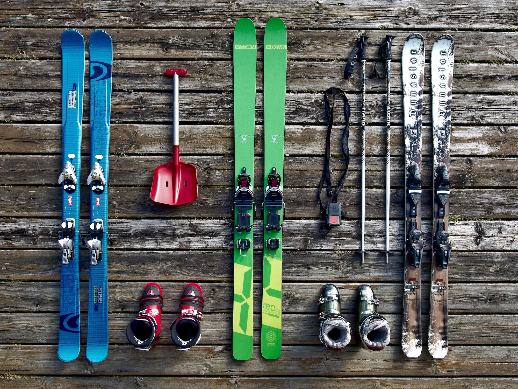 Ski-Einlagern