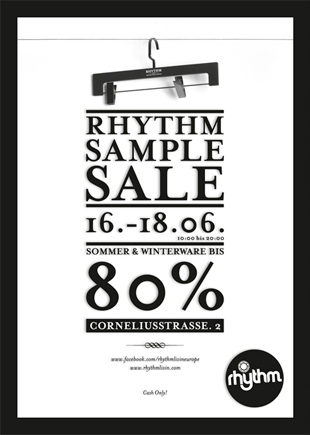Rhythm Sample Sale in München