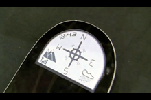 Taiwan: Ein Snowboard mit Eink Display auf der Nose