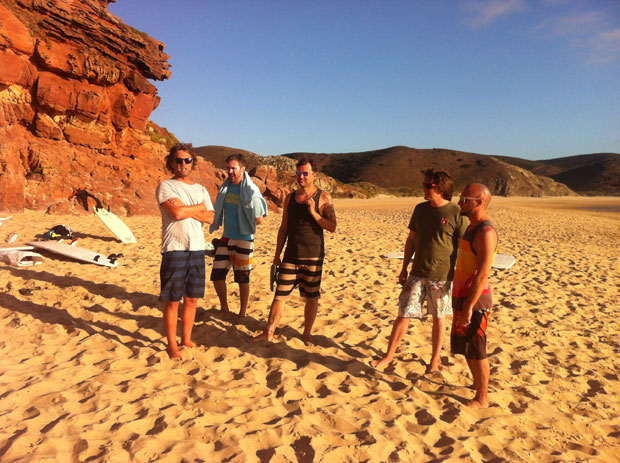 ...kurz vorm Sonnenuntergang...