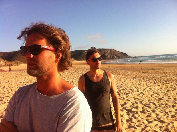 ...werden die Sachen gepackt und alle brechen auf zum Abendessen.