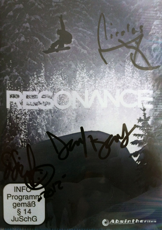 Handsignierte Absinthe DVD