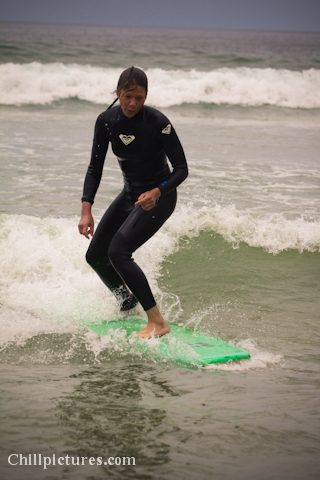 Tove machte als Anfängerin riesen Fortschritte in dieser Woche