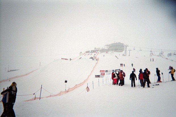 auch wenn man den Kurs zeitweise kaum sehen konnte - die Slopestyle Qualifikation waren der Hammer!