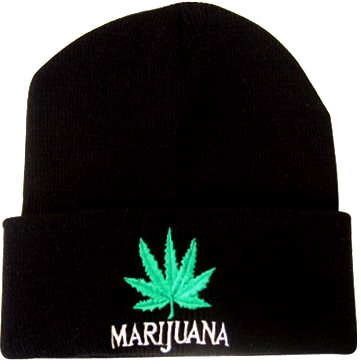 Ist das ein Kleeblatt auf meiner Mütze?