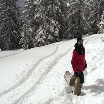 Gogo Gossner zieht am Morgen mit seinem Äsmo noch ein paar Moneyturns, bevor der Trubel beginnt