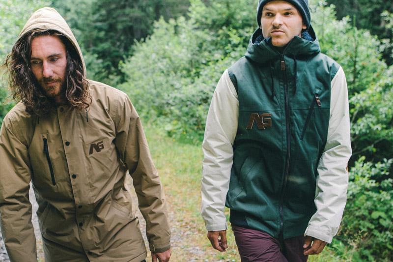 Analog, left to right: Stadium parka - 10,000mm/5,000g - £120 | Greed Jacket - 10,000mm/10,000g - £180 | Anthem pants - 10,000mm/10,000g - £160