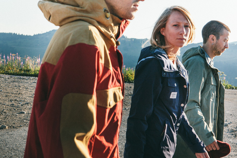 Billabong, left to right: Bode jacket - 20,000mm/20,000g - £248 | Callaghan jacket - 10,000mm/10,000g - £181 | Slice X Pro jacket - 20,000mm/20,000g - £196