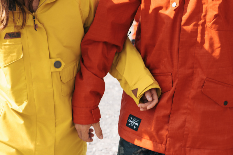 DaKine, left to right: Linnton jacket – 2L Gore-Tex - £380 | Intruder jacket - 10,000mm/10,000g - £210