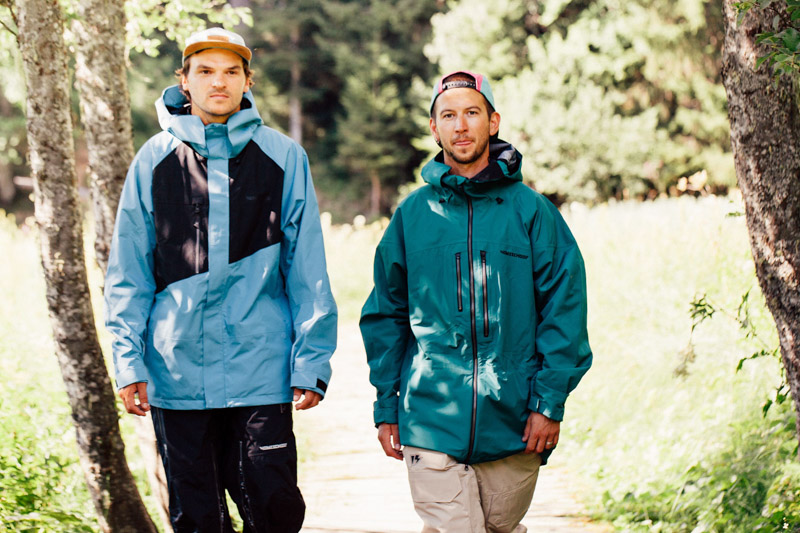 Homeschool, left to right: Vices jacket - 15,000mm/20,000g - £217 | Heavy Days pants - 15,000mm/20,000g - £247 | Universe jacket - 15,000mm/20,000g - £283 | Pulse pants - 15,000mm/20,000g - £171