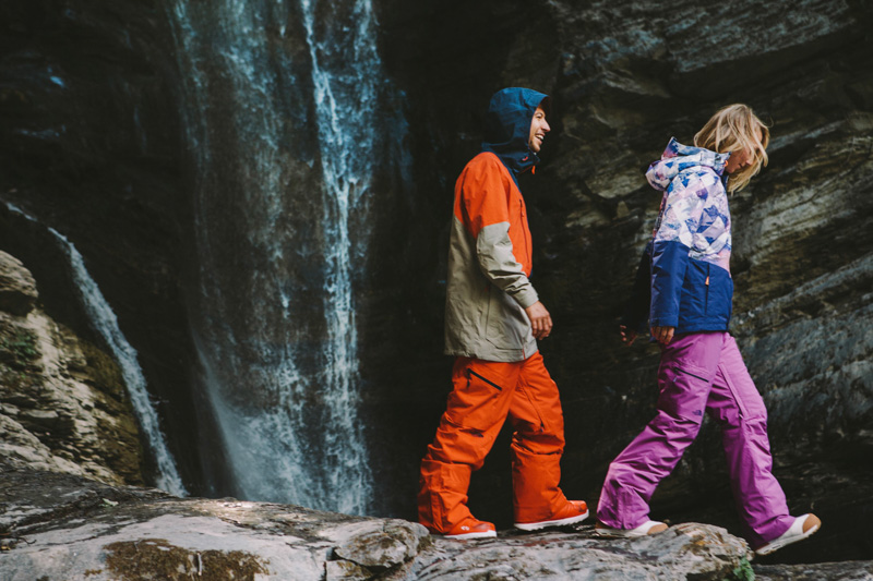 The North Face, left to right: Free Thinker jacket - 3L Gore-Tex - £475 | Sickline pants - Hyvent - £200 | Women