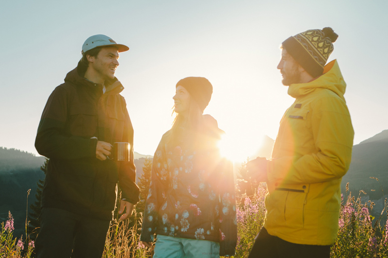 Volcom, left to right: Alternate Jacket - 10,000mm/8,000g - £160 | Freakin