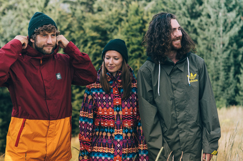 adidas, left to right: Riding jacket - 10,000mm/10,000g - £175 | Women