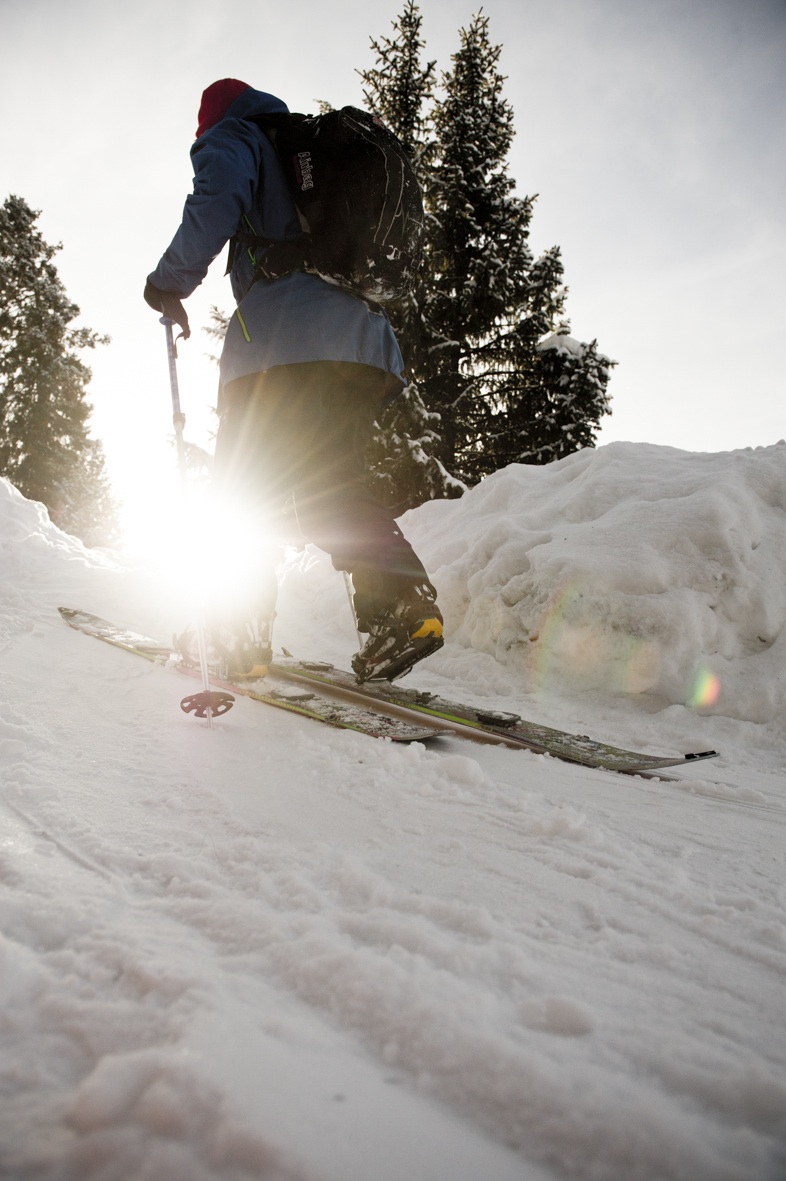 Mit Style an der Menge vorbeisneaken.