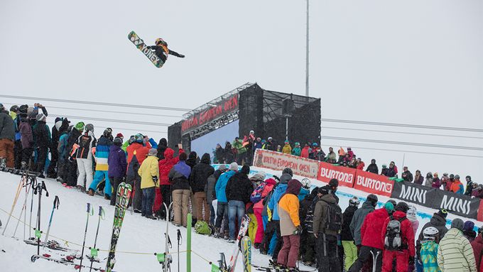 Tim-Kevin Revjak is an omni-terrain talent. His skills in the pipe serve him well on the slopestyle course. Photo: Sami Tuoriniemi
