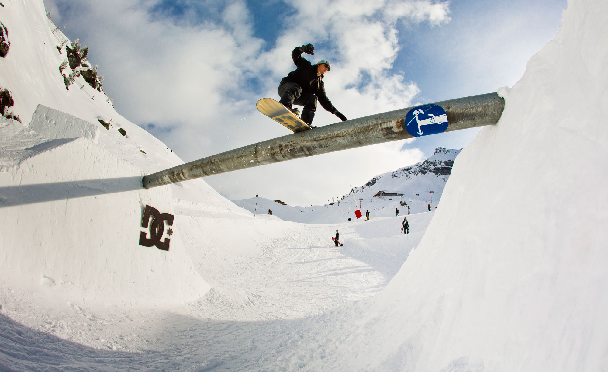 Auch Justin Fronius tobt sich in der DC Area 43 aus.