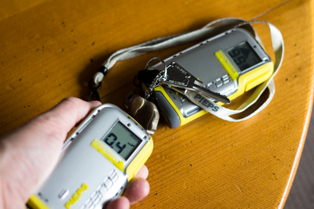 Jetzt darfst du bloß nicht auch noch den Transceiver verlieren...