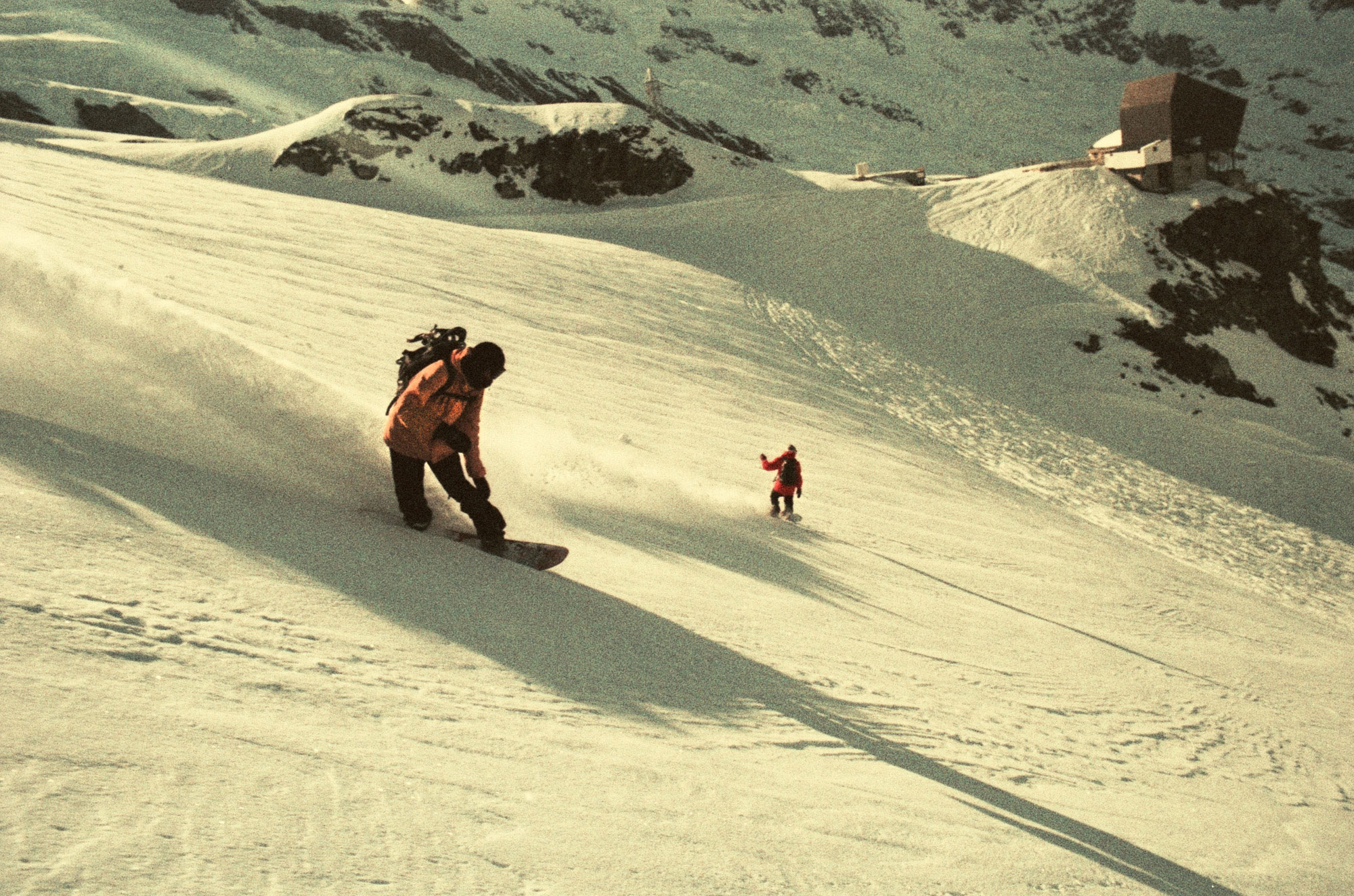 Sage Kotsenburg and Blake Paul. Photo: Jerome Tanon