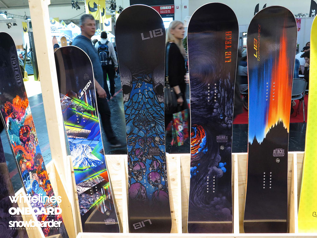 Lib-Tech-TRipper-BananaMagic-SkunkApe-AttackBanana-Snowboards-2016-2017-ISPO