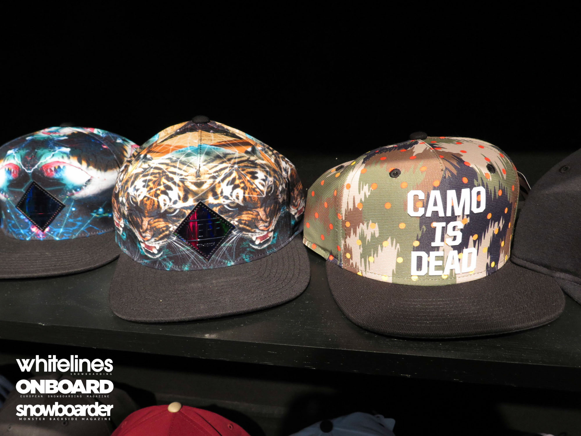 Neff-Clinger-Brutus-Snowboard-Caps-2016-2017-ISPO