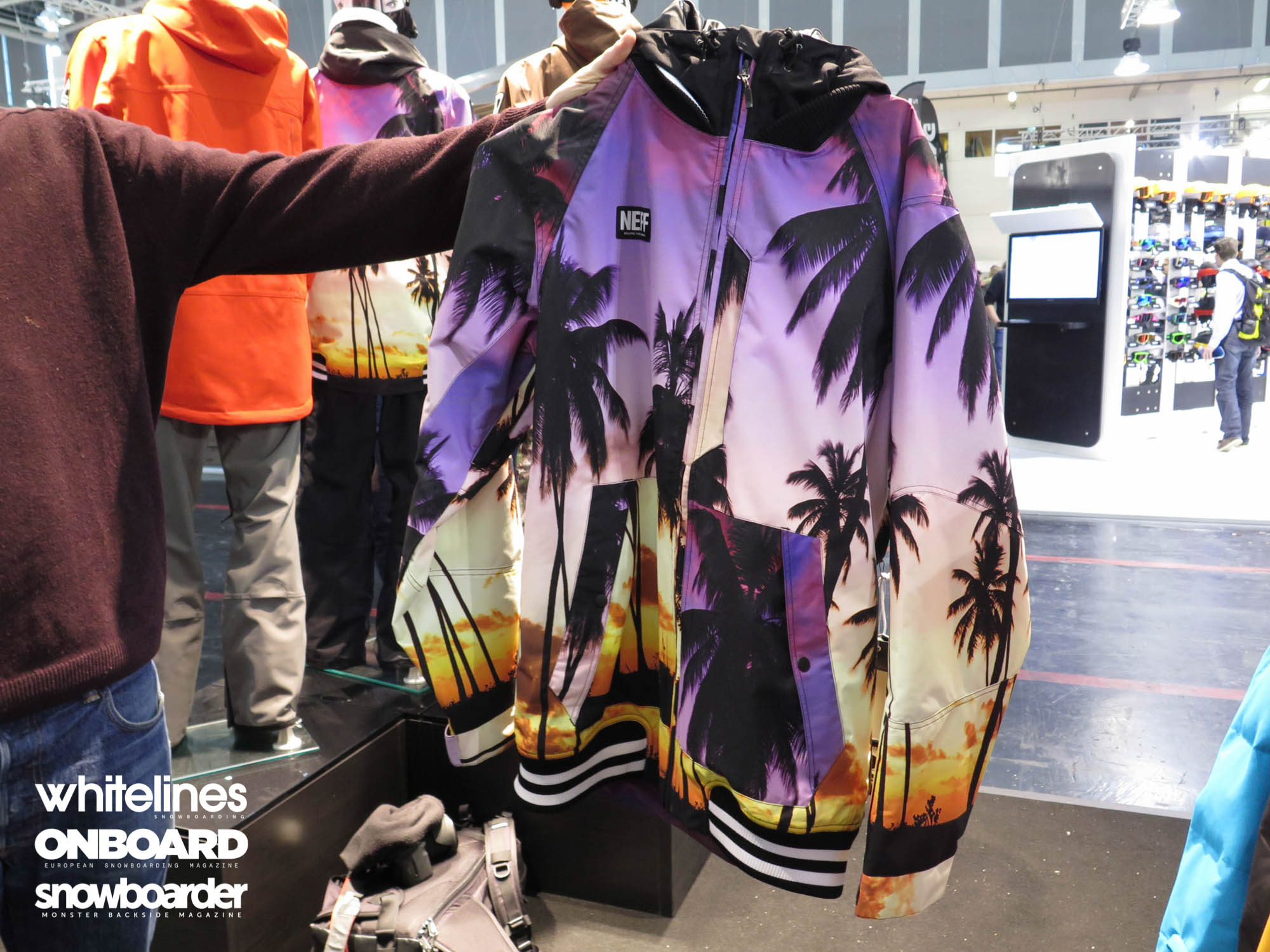 Neff-Squad-Purple-Snowboard-Jacket-2016-2017-ISPO