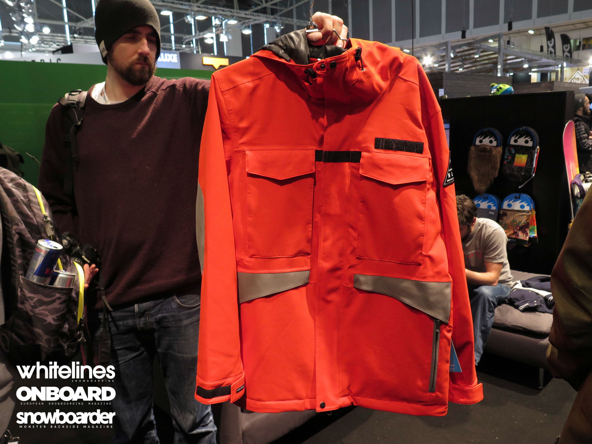 Neff-Warren-Red-Snowboard-Jacket-2016-2017-ISPO