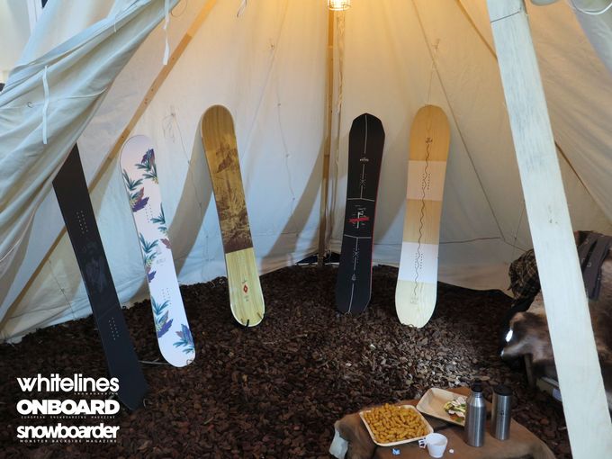 Left to right: La Hache Wide, Valhalla, La Supreme, La Hache, Captain Achab