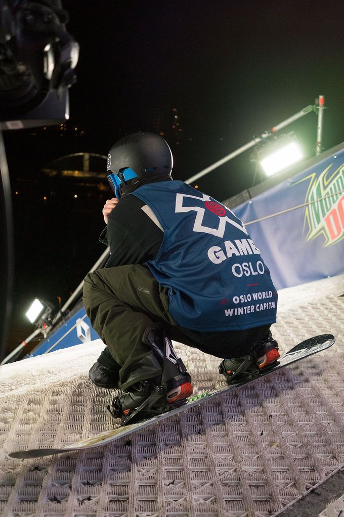 Torgeir Bergrem gets in the zone. Photo: Will Sleigh