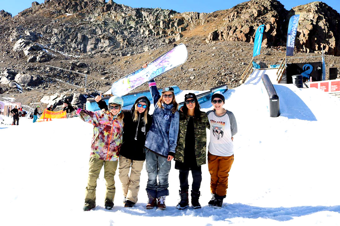 Final Girls aus der Gnu Rail Jam | Foto: Dennis Lessmöllmann