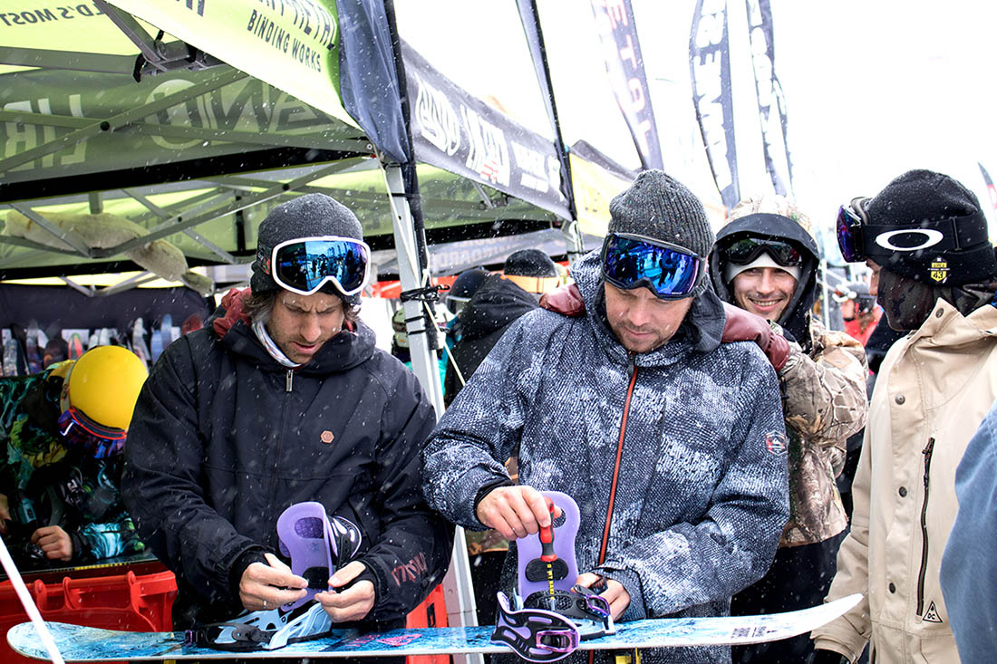 Travis Rice & Gigi Rüf | Foto: Martina Zollner