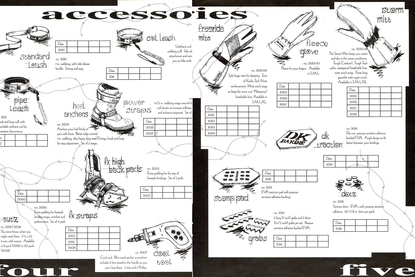 Dakine Snowboard Accessoires