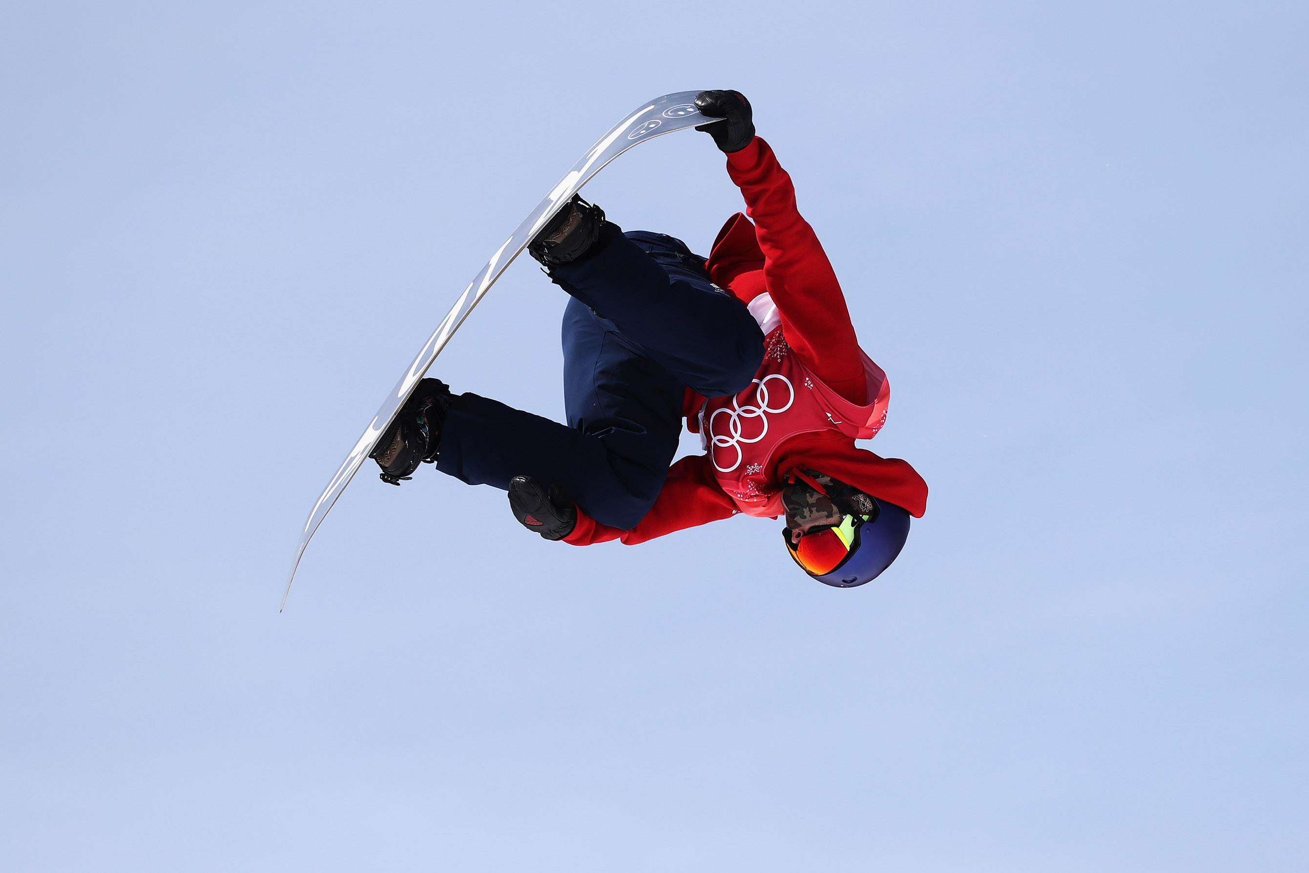 PYEONGCHANG-GUN, SOUTH KOREA - FEBRUARY 21: Billy Morgan of Great Britain competes during the Men