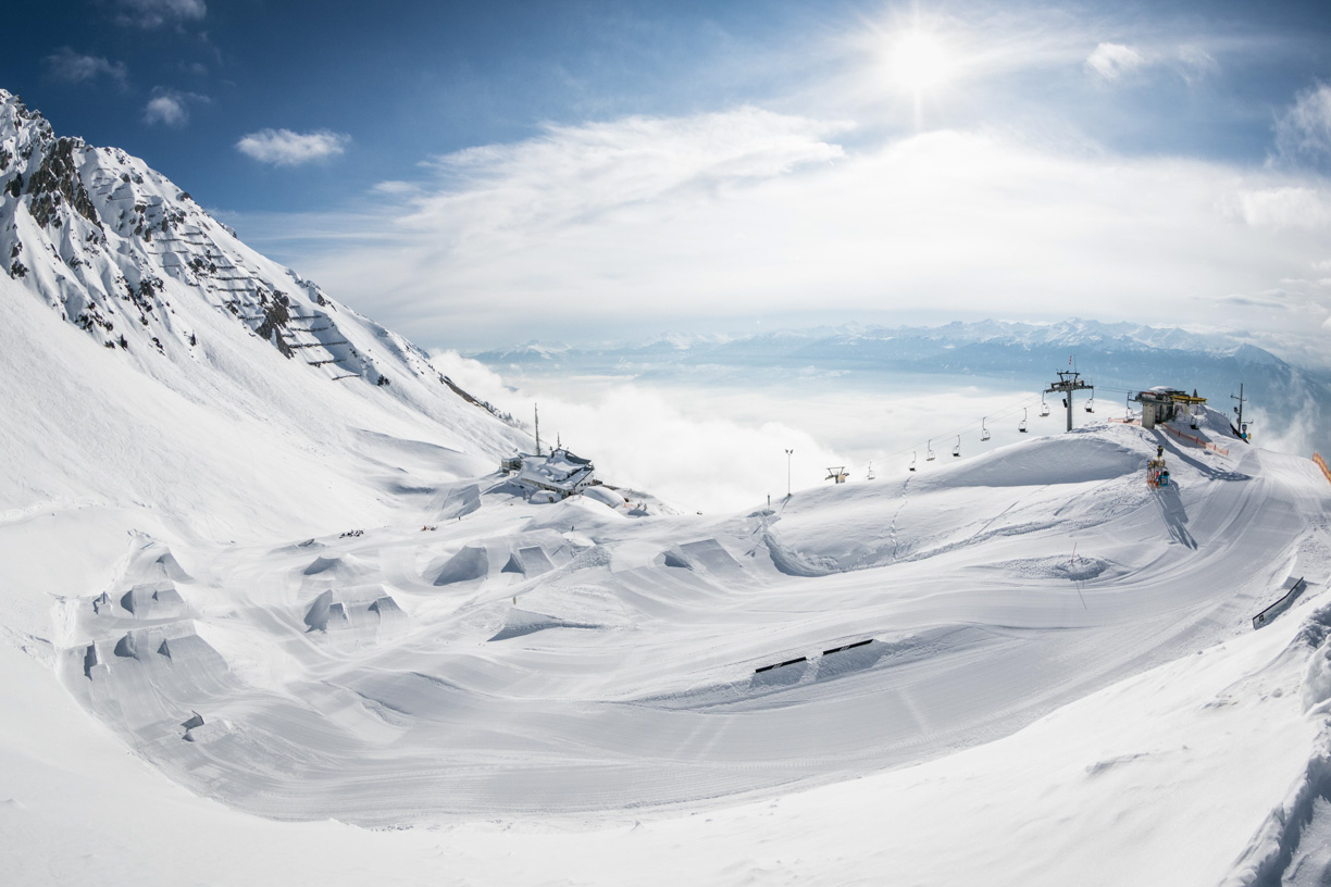 Park Overview | Pic: GOT iT! - Sane! Spring Break 2018 Nordkette