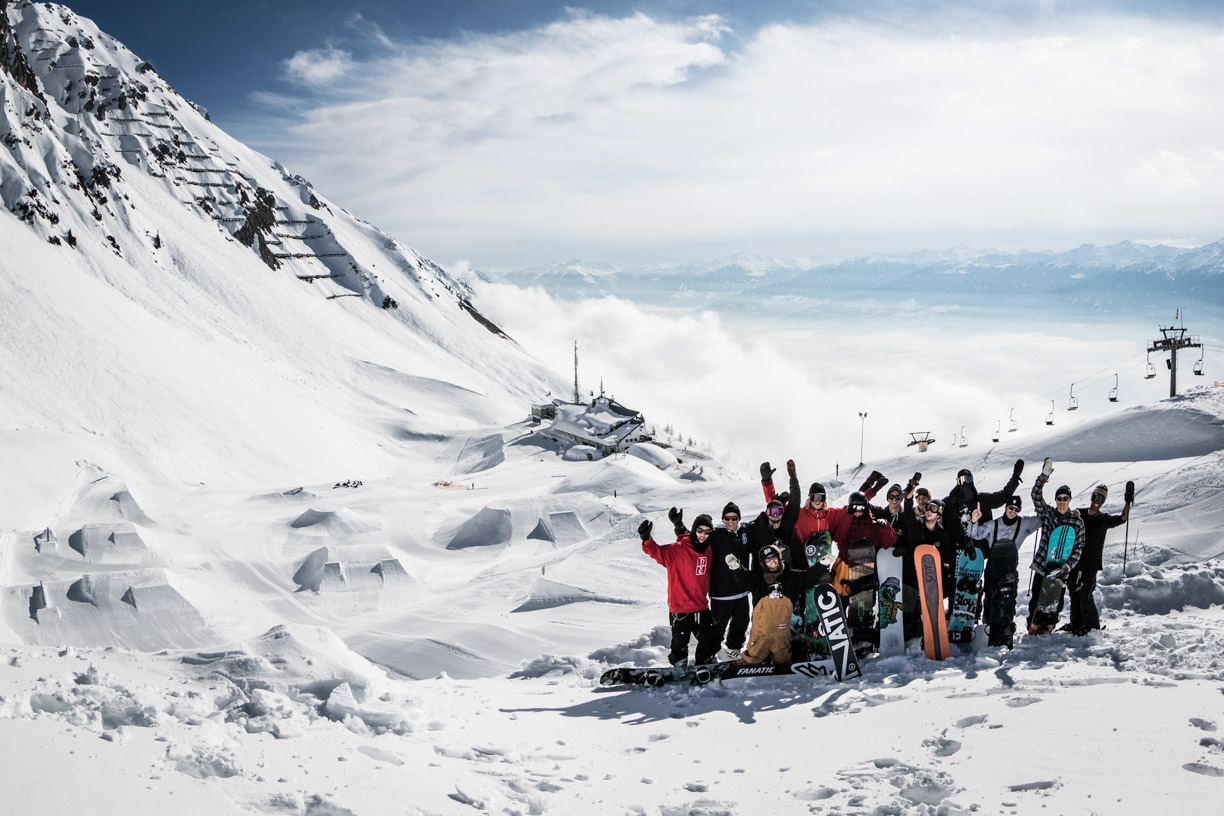 Sane! Crew | Pic: GOT iT! - Sane! Spring Break 2018 Nordkette