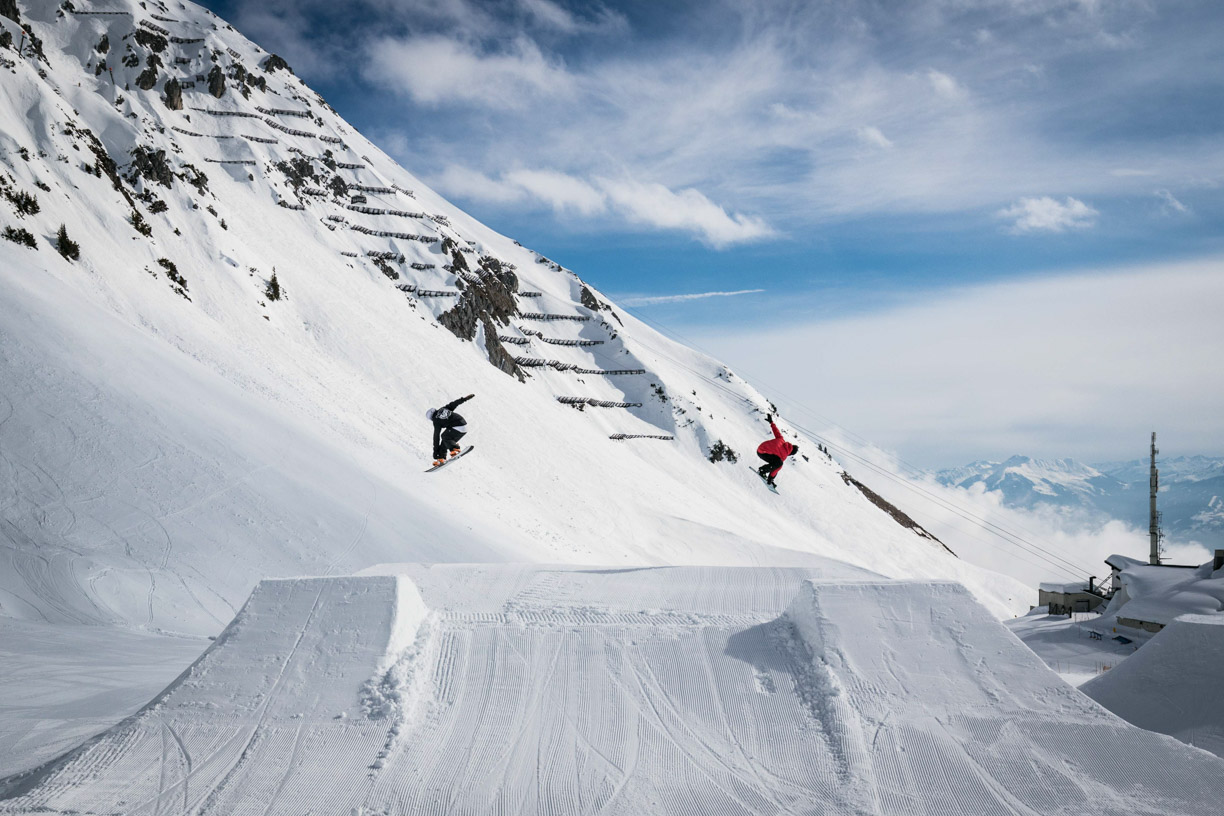 Rider: Steve Grumser & Max Glatzl | Pic: GOT iT! - Sane! Spring Break 2018 Nordkette
