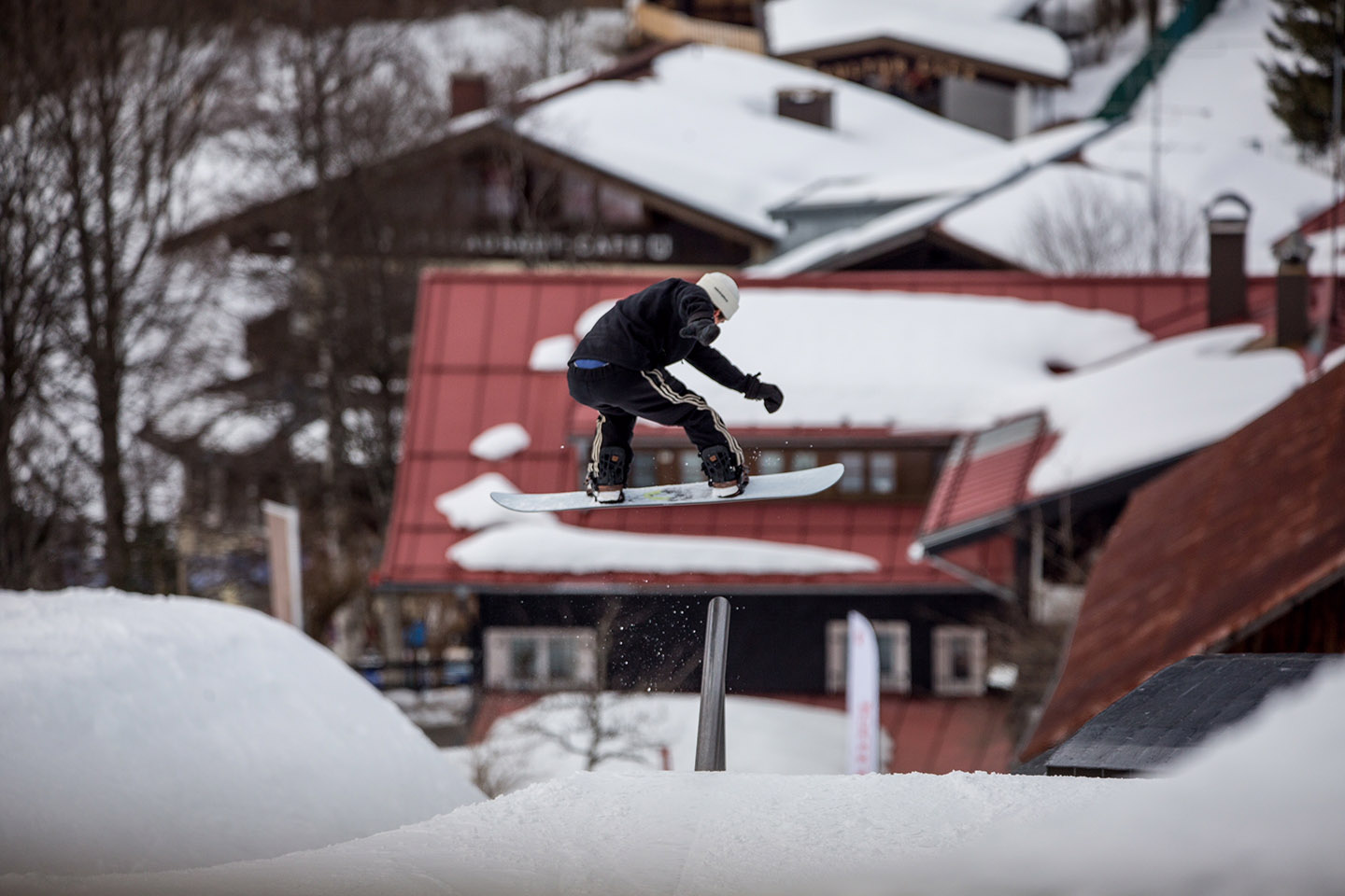Moritz Kläger im Crystal Ground Snowpark| Pic: David Lis