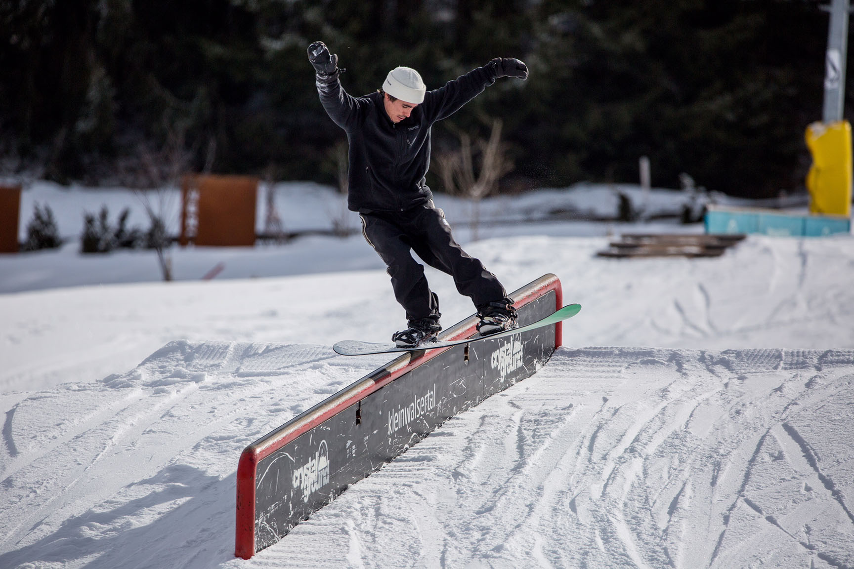 Moritz Kläger im Crystal Ground Snowpark| Pic: David Lis