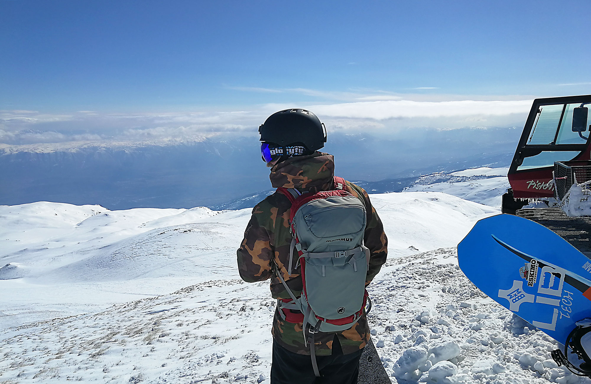 Mazedonien, Cat Snowboarding, Cat Skiing, Nordmazedonien