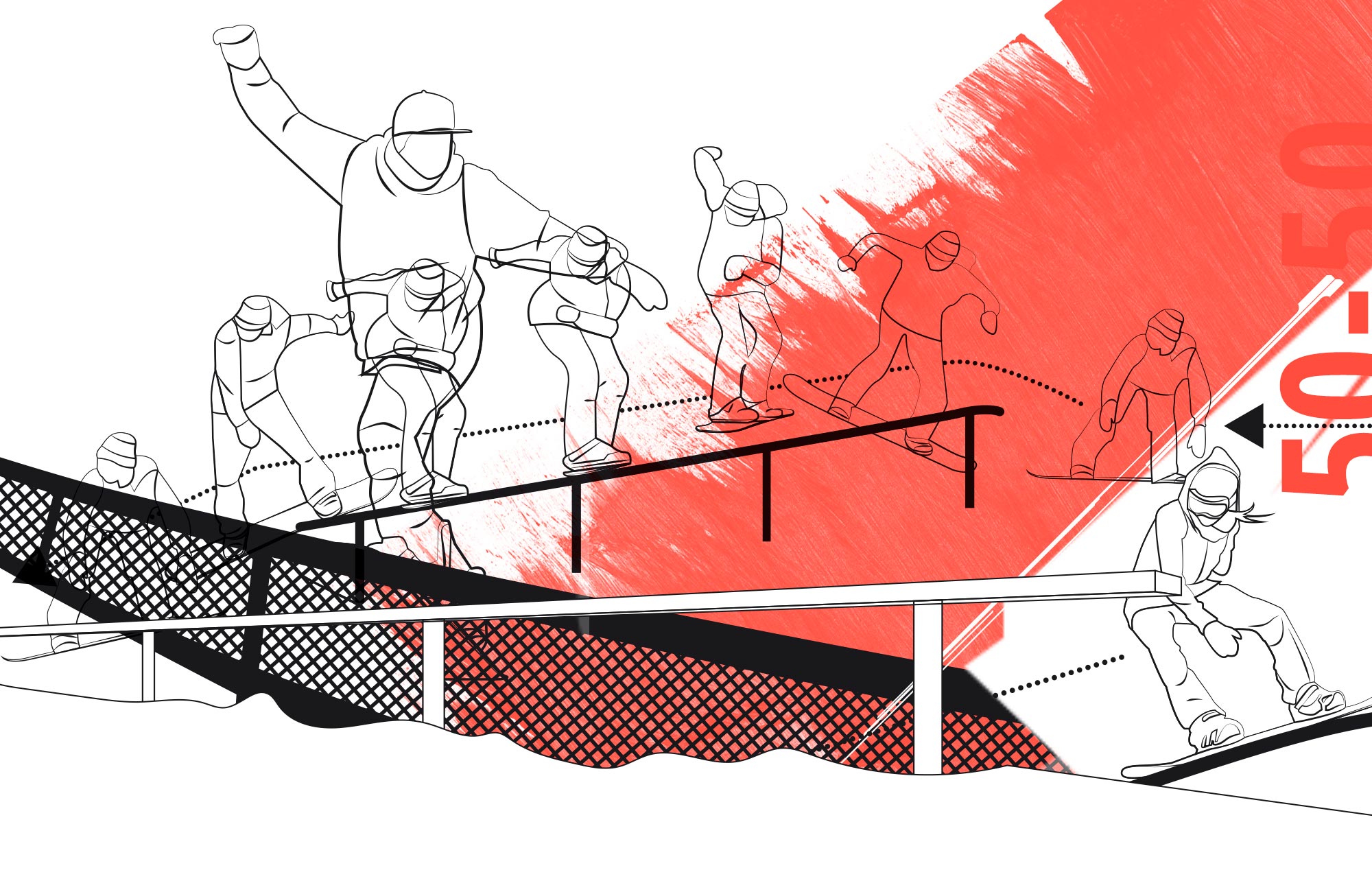 Rails, Jibben, Sliden, Railride, Funpark, Snowpark, Snowboard Rails Jibben, Sarah Hardt