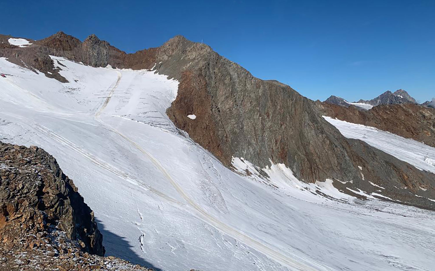 Gletscher Österreich, Pitztal, Klimawandel, Gletscher, Gletschereis, WWF