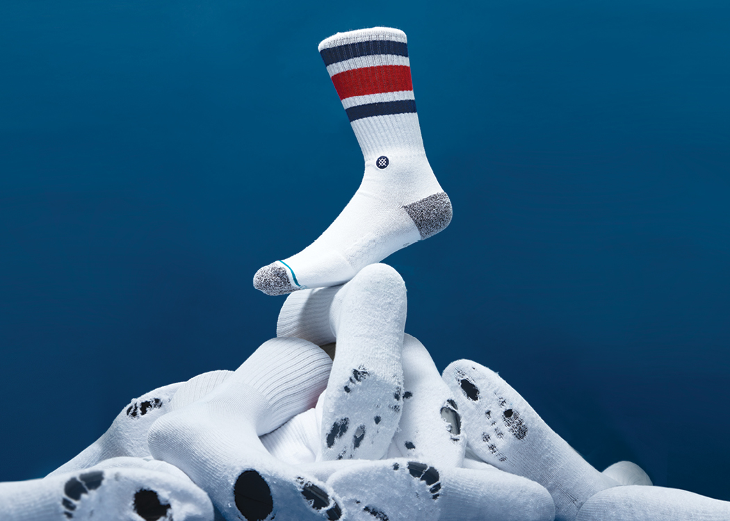 Stance Infiknit verspricht lebenslange Grantie.