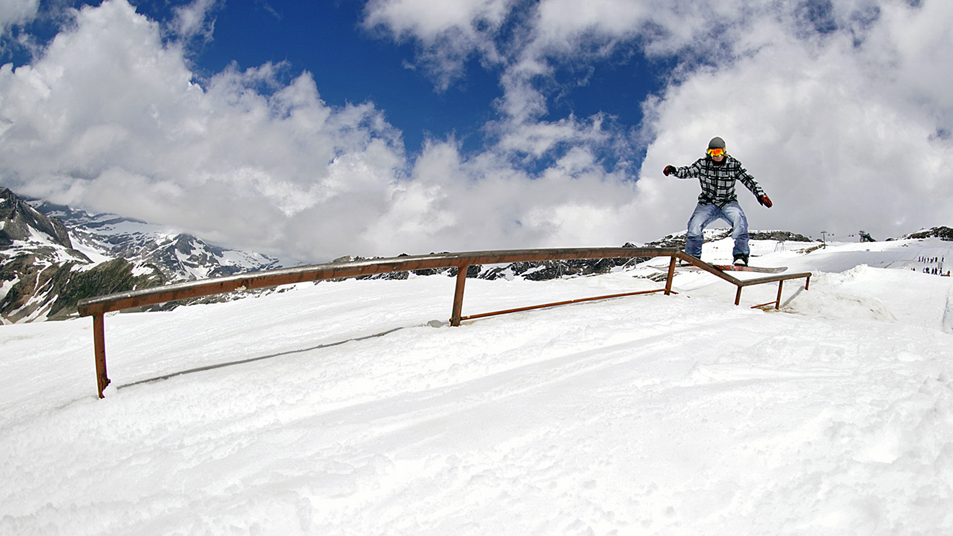 mölltaler gletscher, snowpark