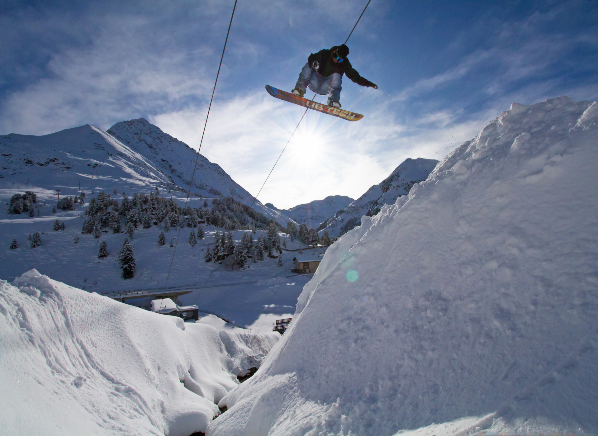 Patrick Rauter - Sw Bs 180 Floater - Kühtai step down over lil´gap - Fotograf Florian Hipp