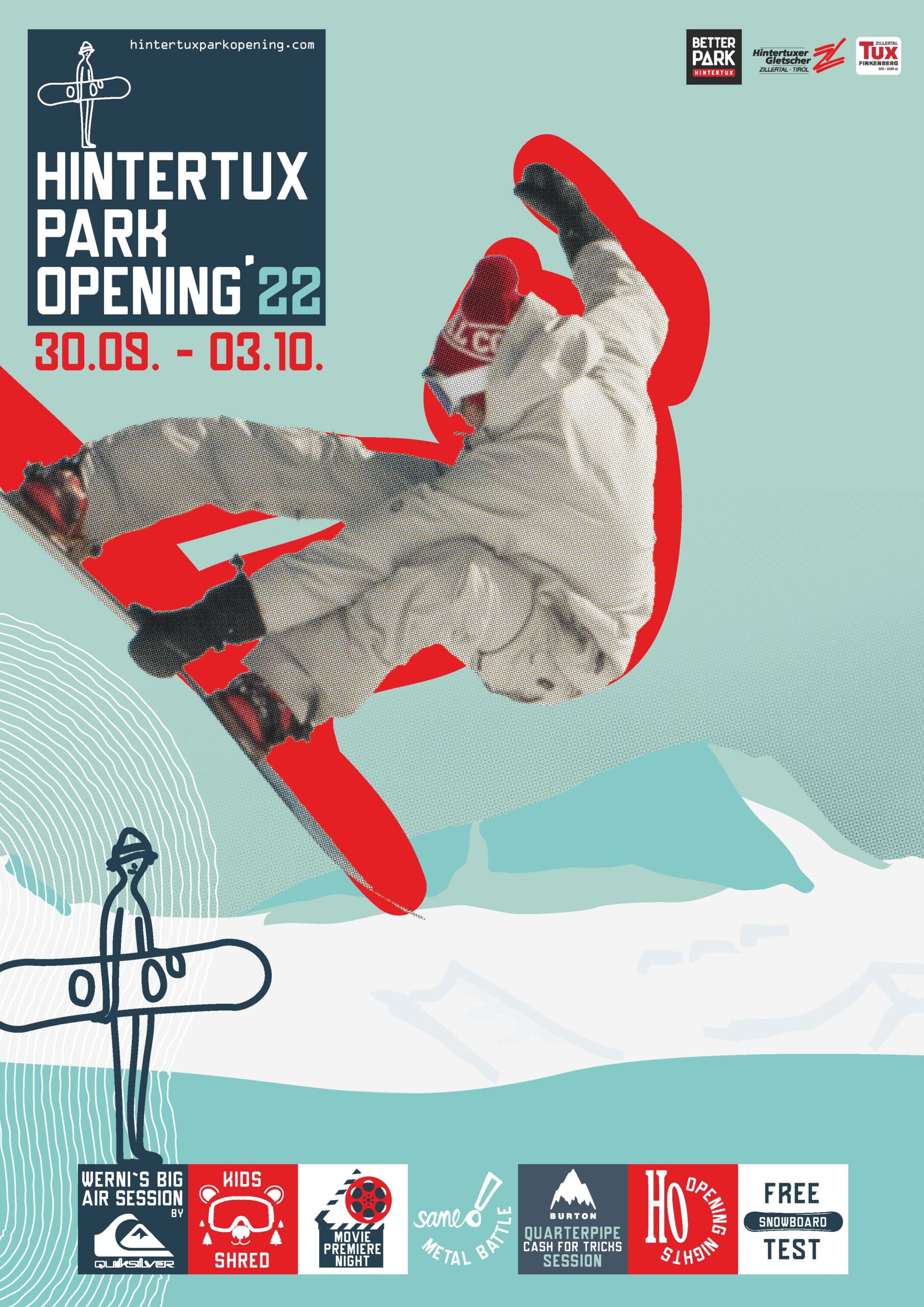 Plakat Hintertux Park Opening_KA_4